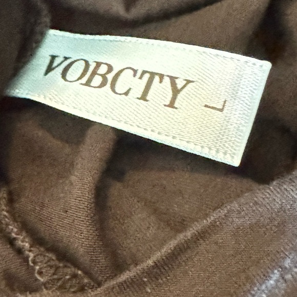 Vobcty Long Black Sexy Turtleneck Dress - Picture 3 of 9